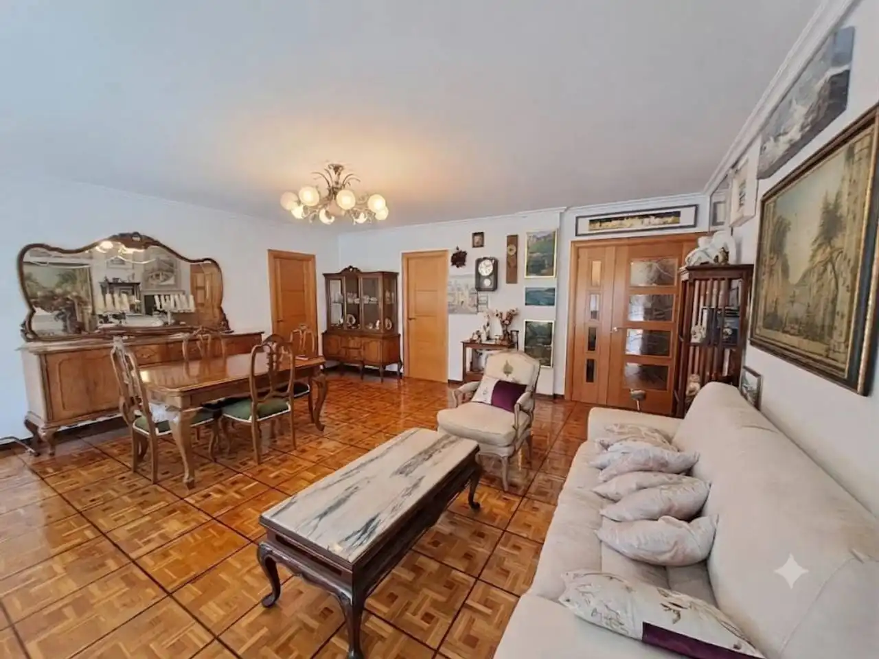 Living room of Flat for sale in Burgos  with Heating and Alarm