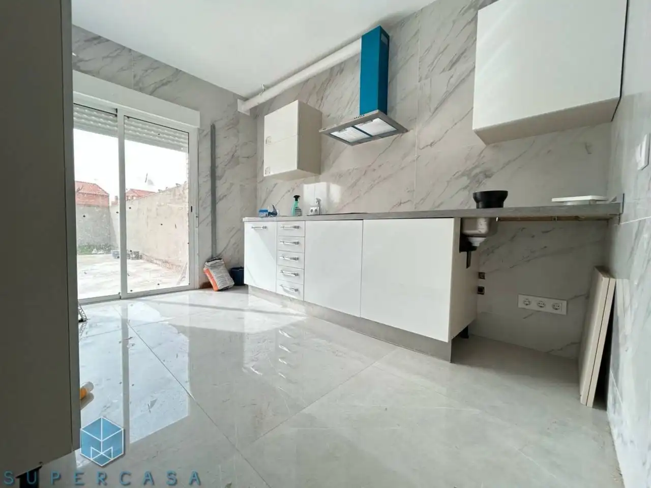 Cocina de Casa adosada en venta en Magán con Aire acondicionado, Terraza y Alarma
