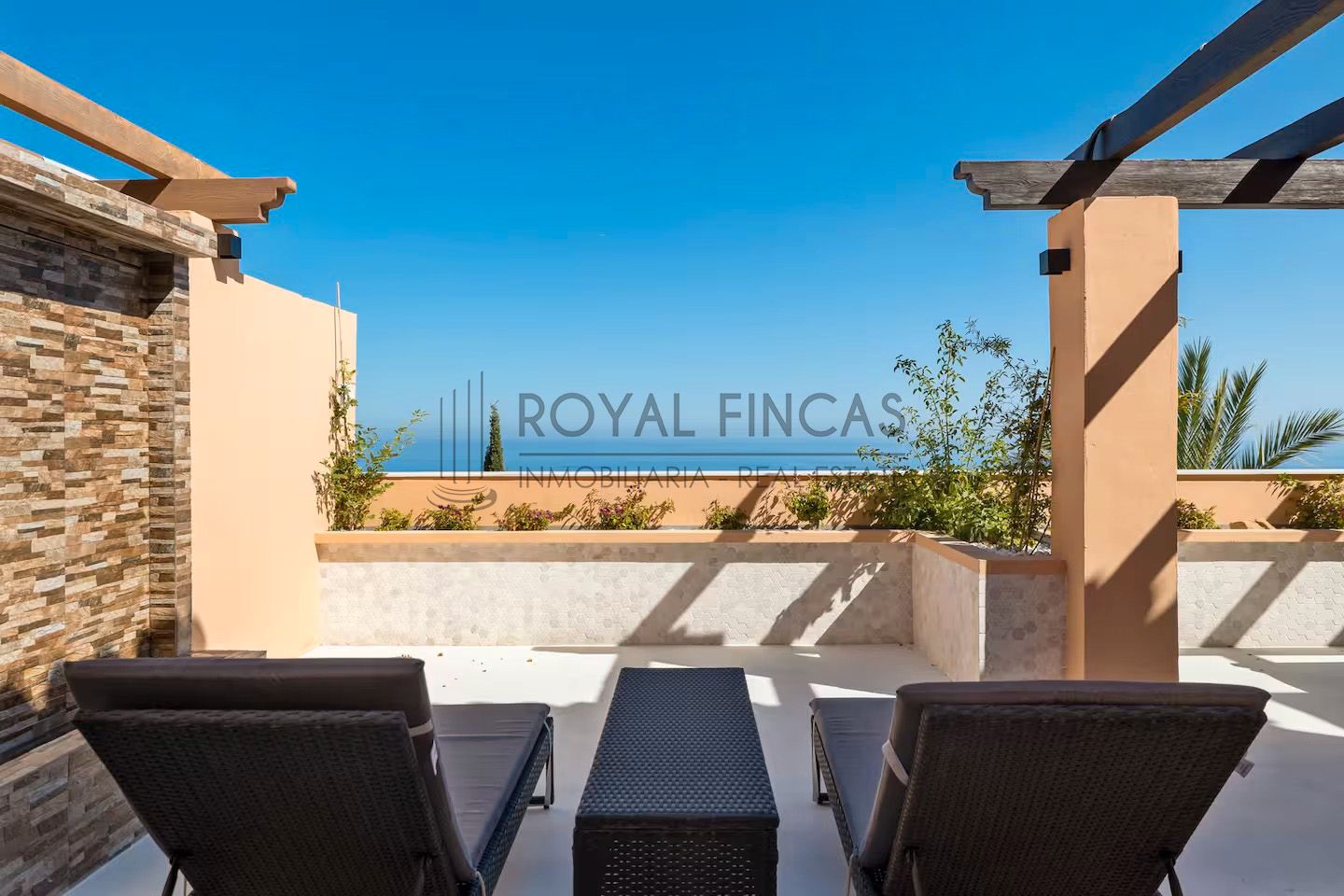 Terrace of Apartment to rent in Benalmádena  with Air Conditioner, Terrace and Furnished