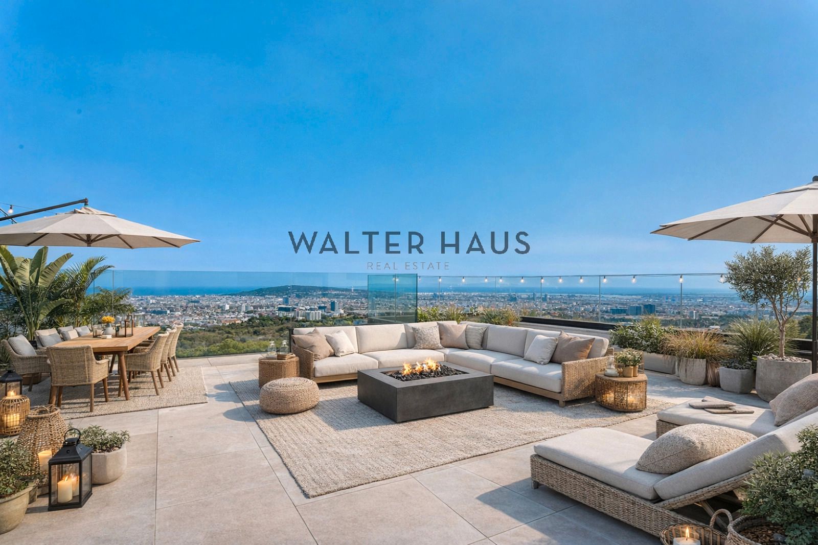 Terrace of House or chalet for sale in  Barcelona Capital  with Air Conditioner, Heating and Private garden