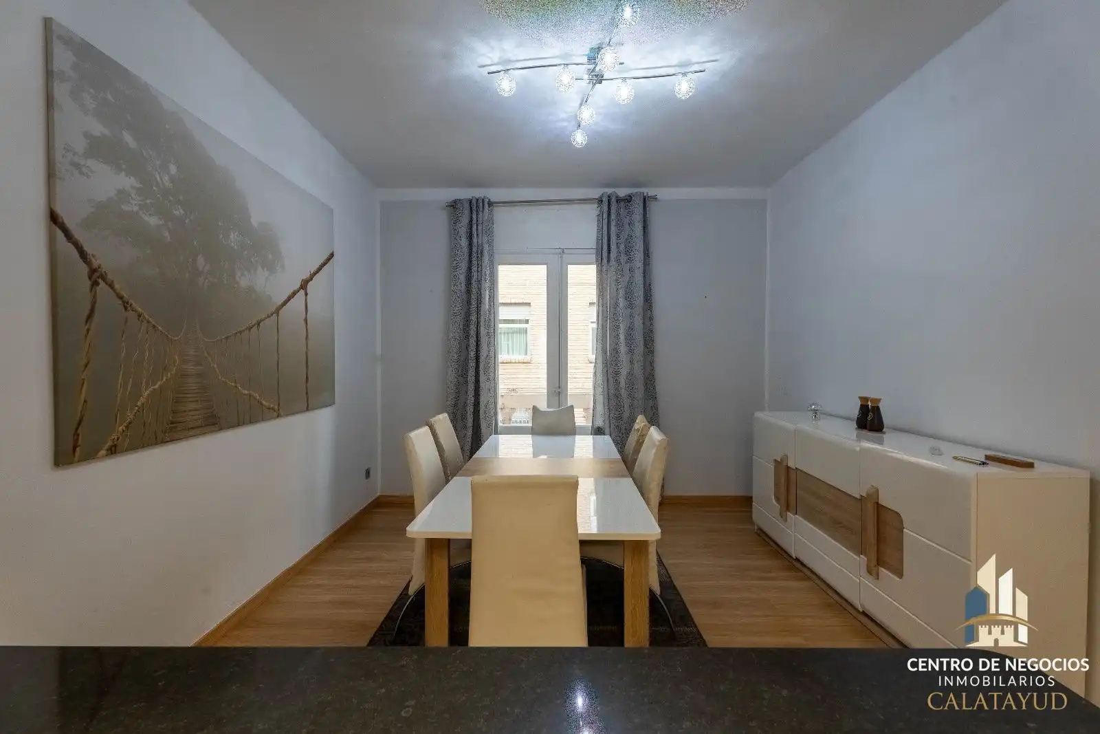 Comedor de Piso en venta en Calatayud con Calefacción, Parquet y Terraza