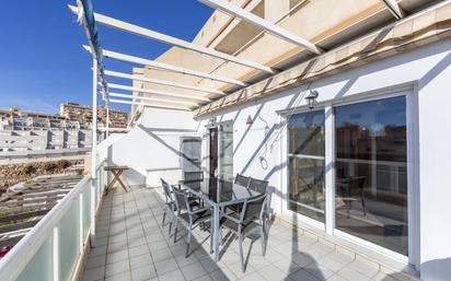 Terrace of Flat for sale in Roquetas de Mar  with Air Conditioner, Terrace and Furnished