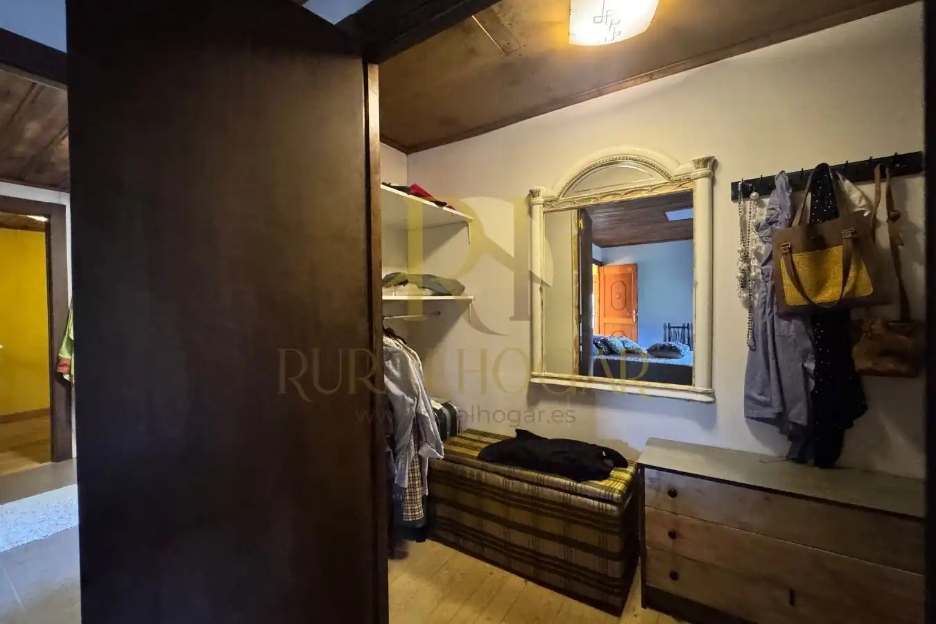 Habitación de Casa o chalet en venta en Gradefes con Calefacción, Parquet y Amueblado