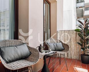 Terrace of Apartment to rent in  Barcelona Capital  with Air Conditioner, Heating and Terrace