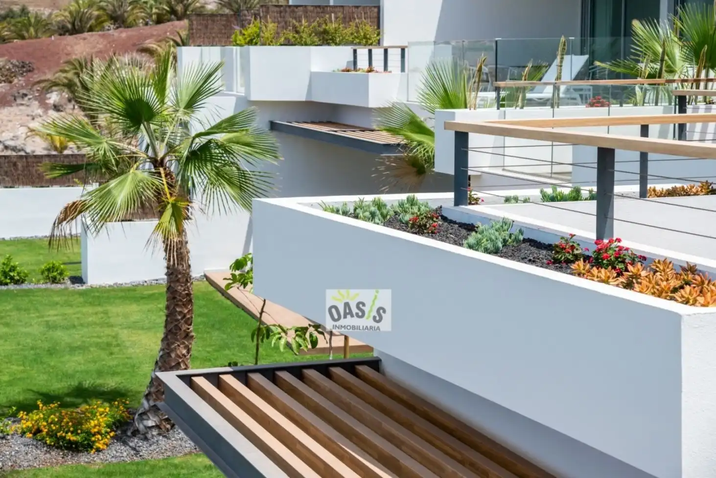 Terrassa de Casa o xalet en venda en Guía de Isora amb Jardí privat i Terrassa