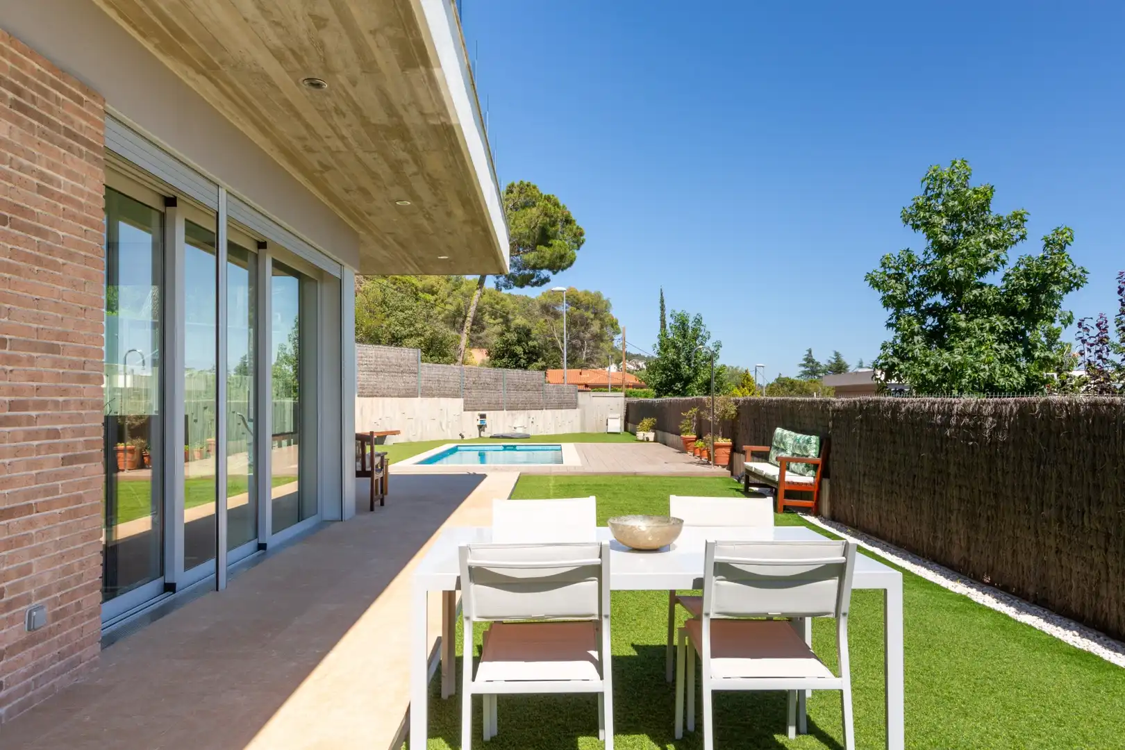 Terrassa de Casa o xalet en venda en Matadepera amb Aire condicionat, Calefacció i Jardí privat