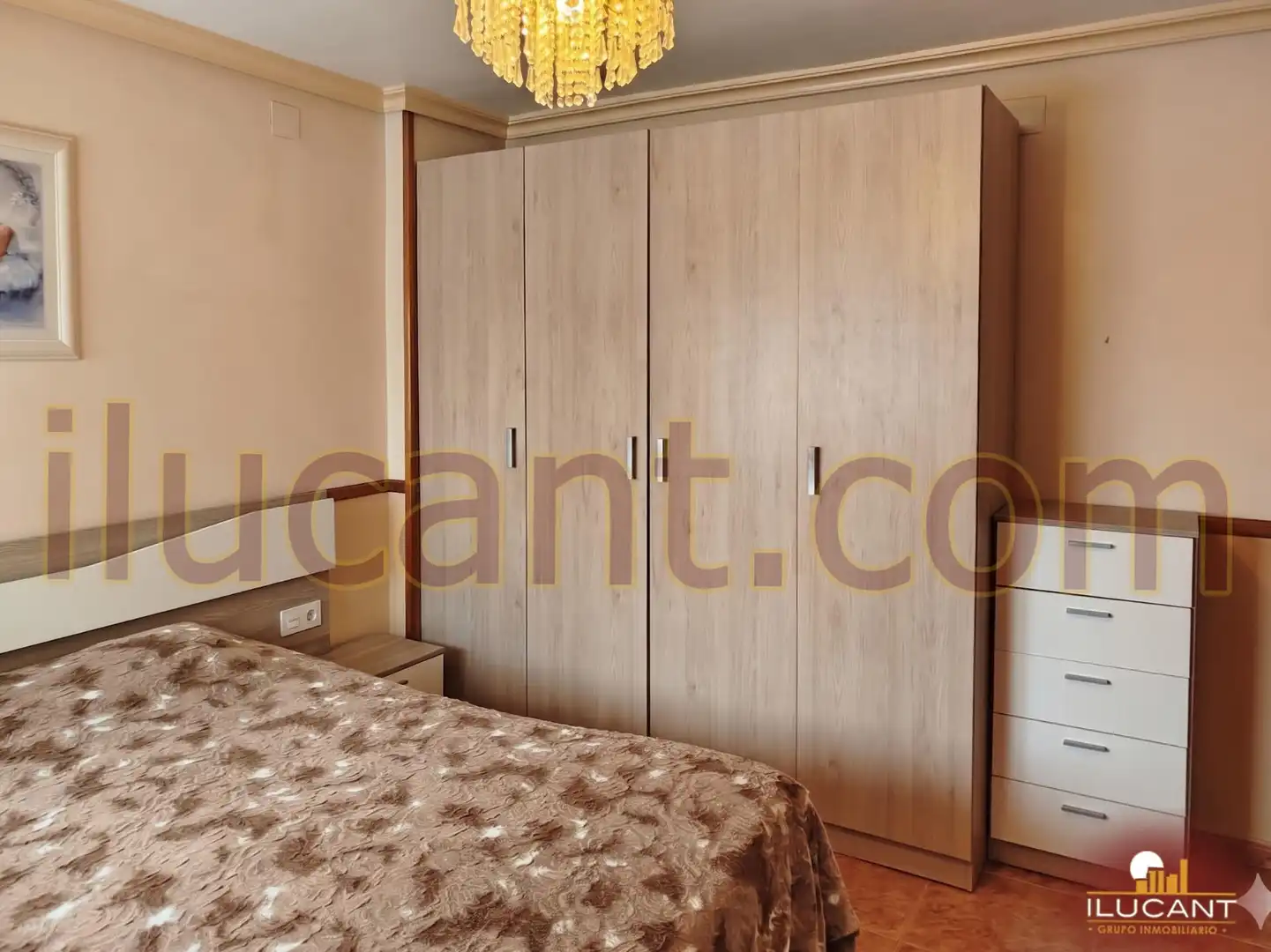 Bedroom of Flat for sale in Alicante / Alacant  with Furnished and Balcony