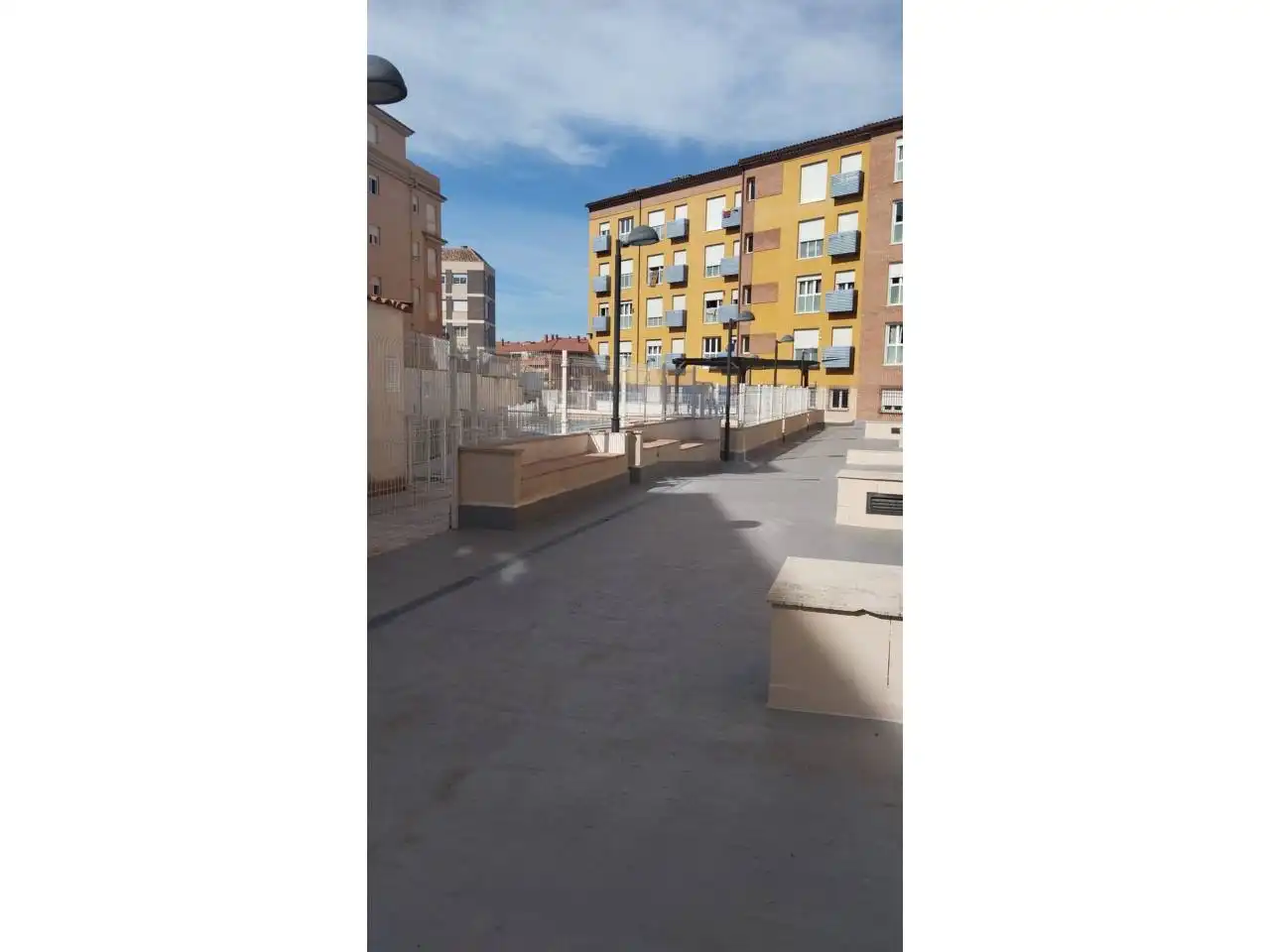 Terraza de Piso de alquiler en Ocaña con Aire acondicionado, Calefacción y Parquet