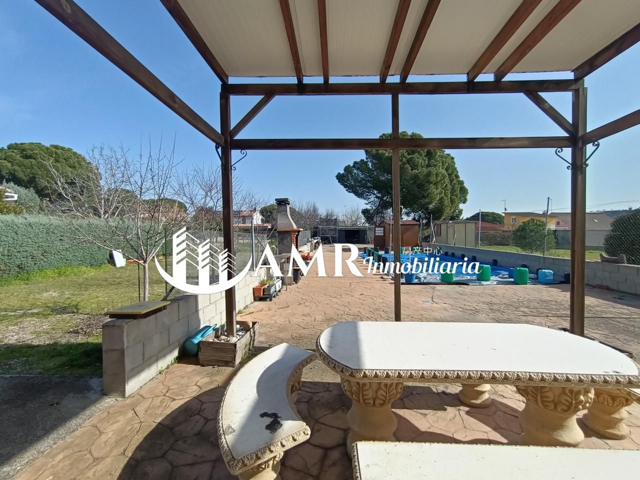 Jardí de Casa o xalet en venda en El Viso de San Juan amb Calefacció, Jardí privat i Traster