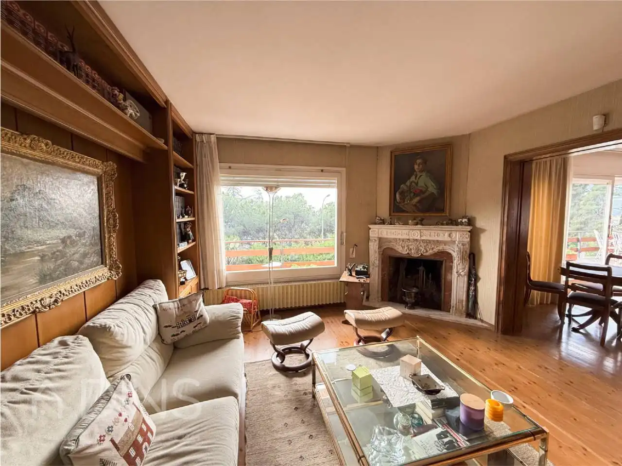 Sala de estar de Casa o chalet en venta en Sant Feliu de Codines con Calefacción y Jardín privado