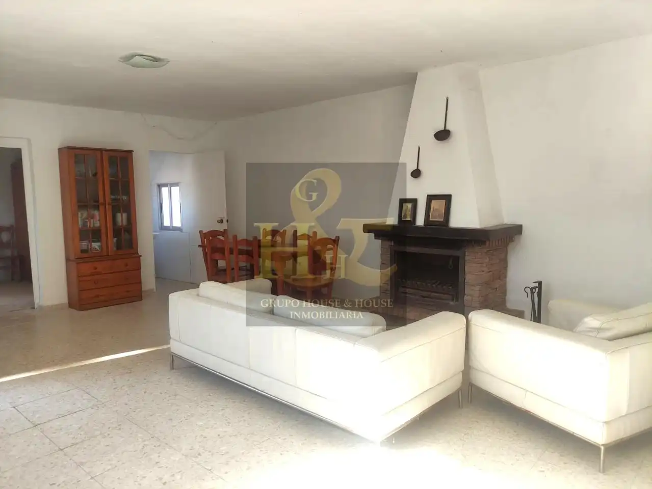 Sala de estar de Finca rústica en venta en Chipiona con Jardín privado y Piscina