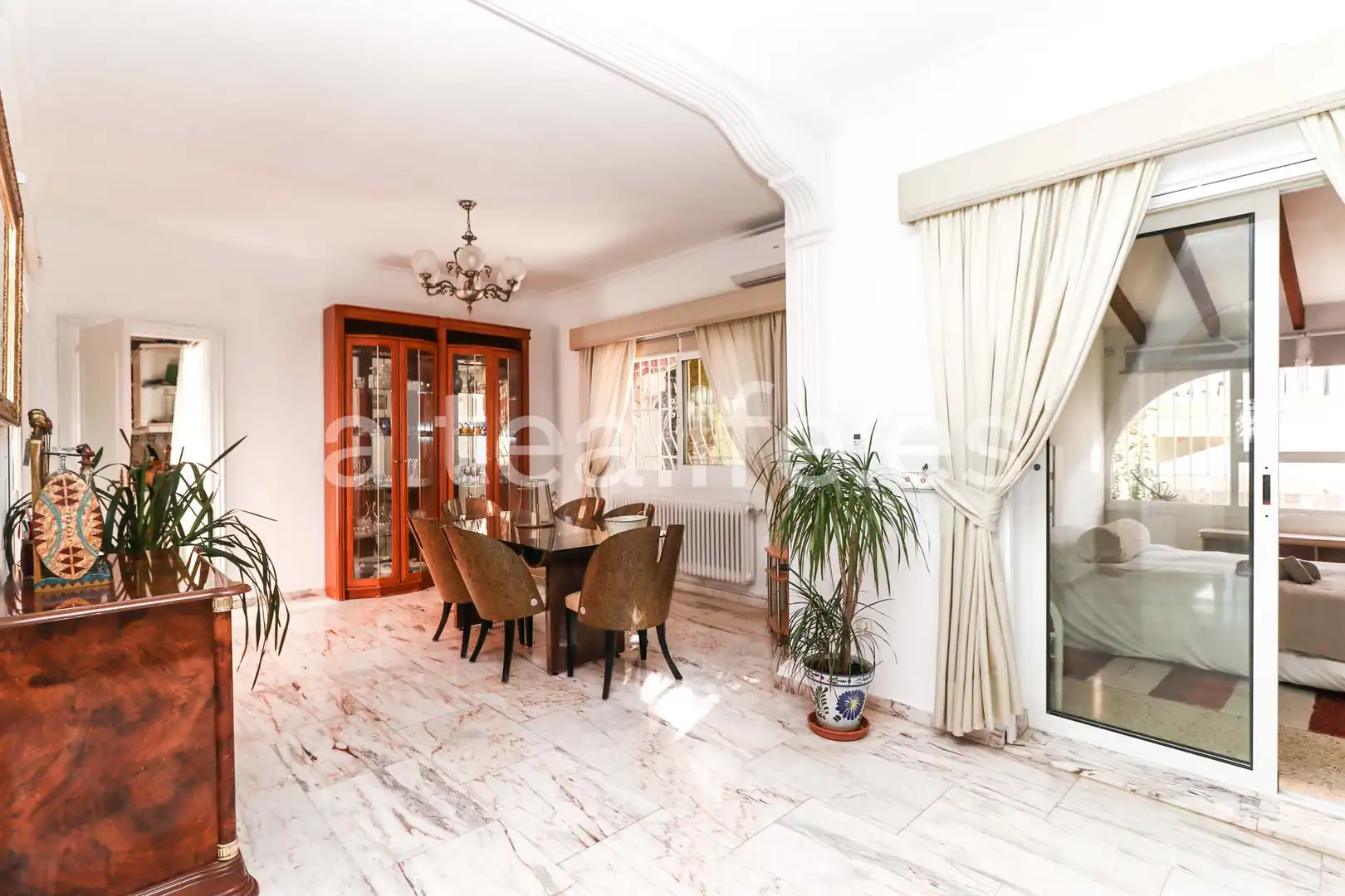 Dining room of Houses for sale in L'Alfàs del Pi  with Air Conditioner, Heating and Private garden