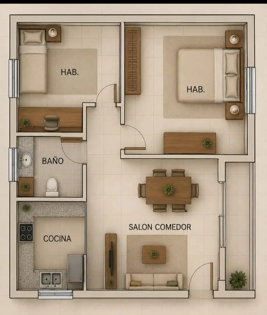 Flat for sale in Málaga  with Air Conditioner and Alarm