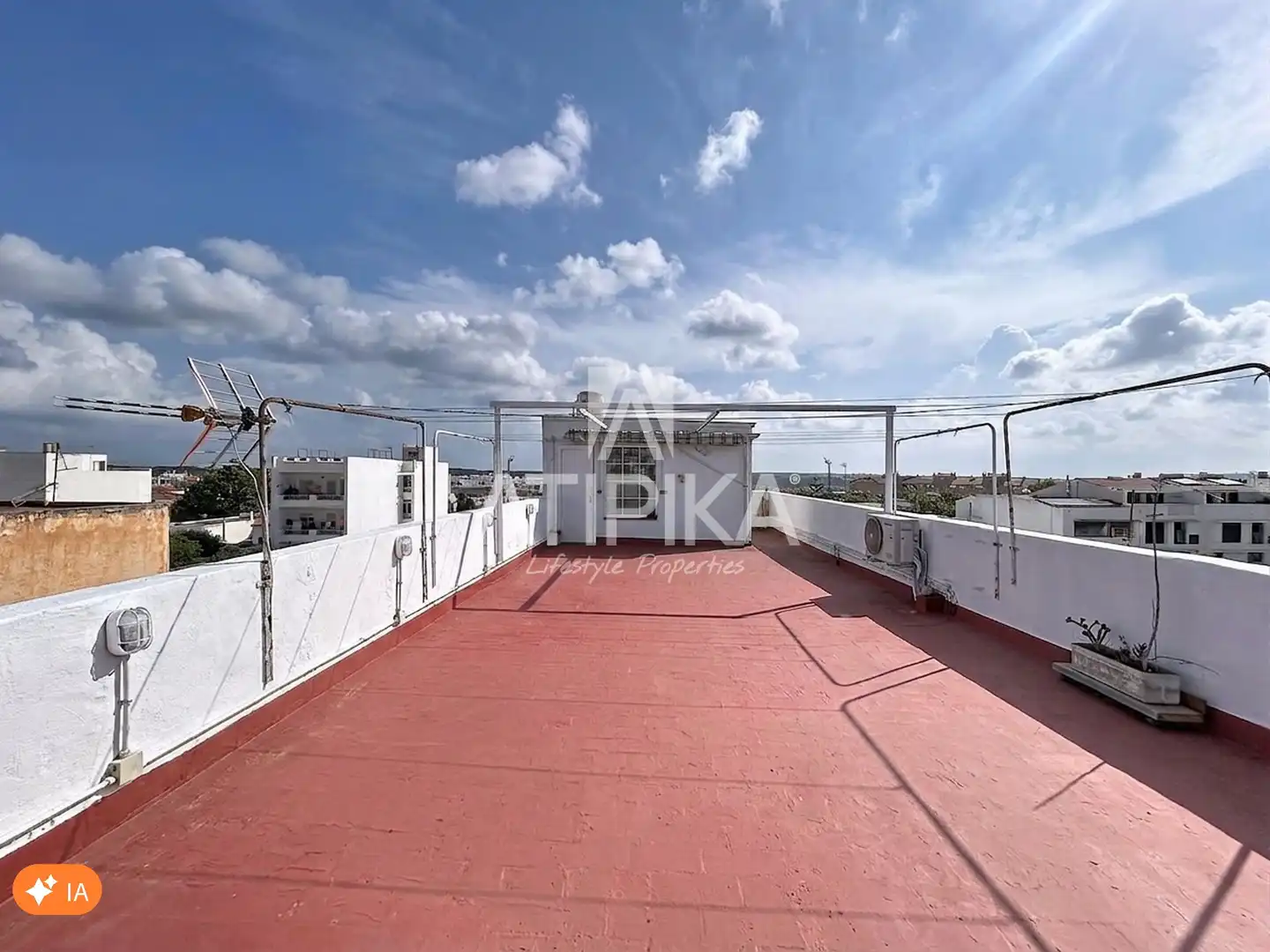 Terrace of Flat for sale in Maó - Mahón  with Air Conditioner, Terrace and Furnished