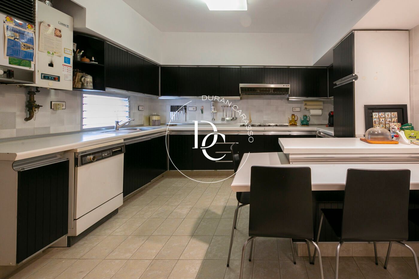 Cuina de Àtic en venda en  Barcelona Capital amb Aire condicionat, Calefacció i Terrassa