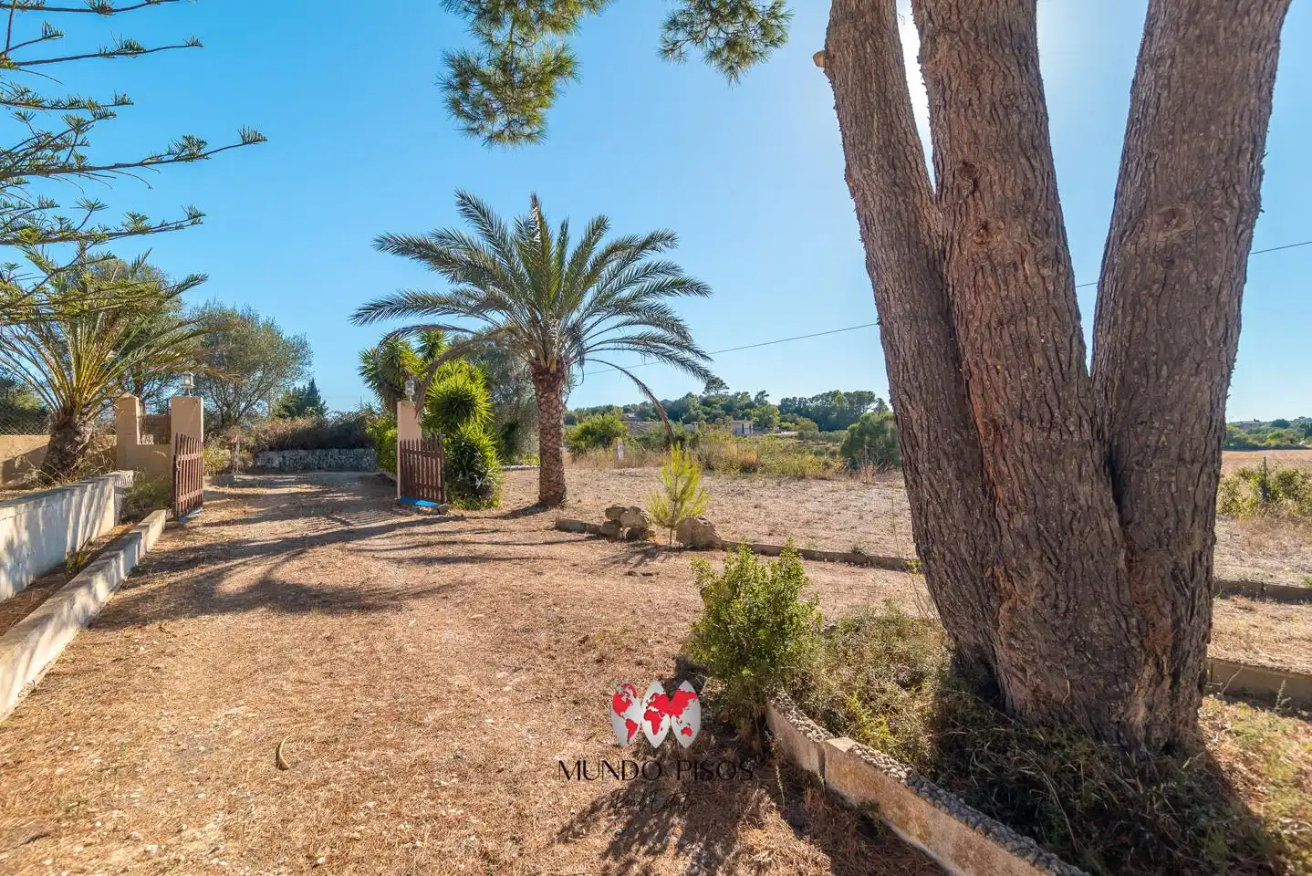 Vista exterior de Finca rústica en venta en Montuïri con Jardín privado, Terraza y Piscina