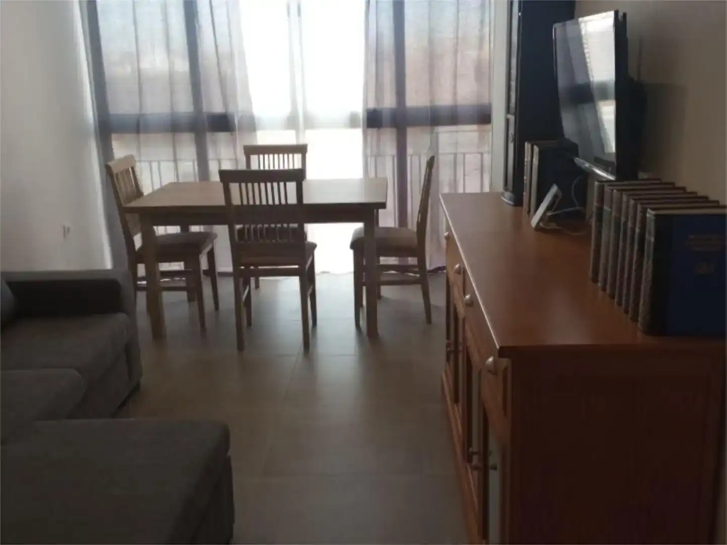 Dining room of Flat for rent in Andújar  with Air Conditioner and Furnished