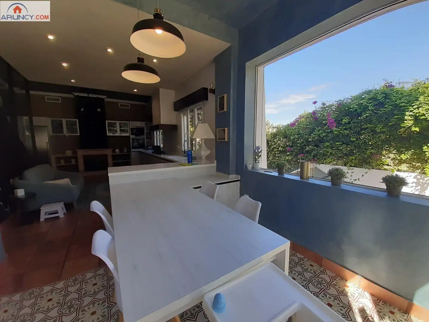 Comedor de Piso de alquiler en Montequinto con Aire acondicionado, Jardín privado y Terraza