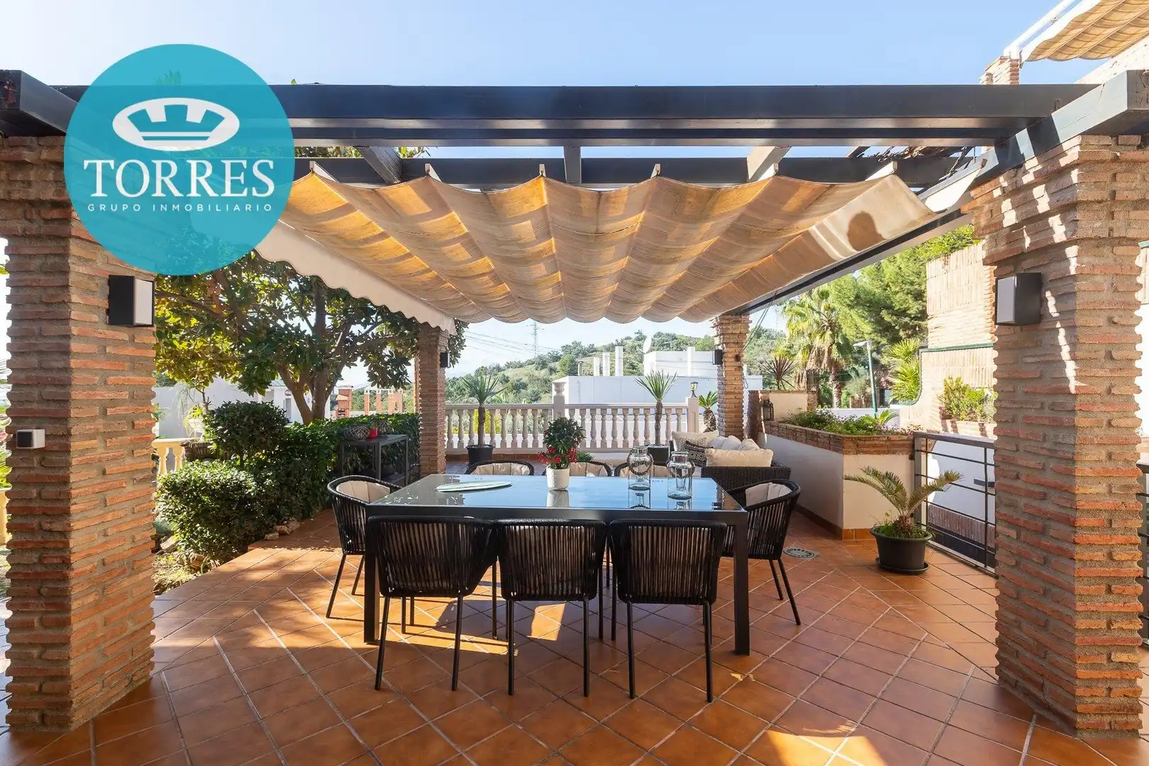 Terraza de Casa o chalet en venta en Málaga con Aire acondicionado, Calefacción y Jardín privado