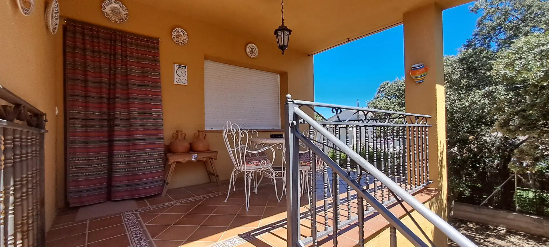 Terraza de Casa o chalet en venta en Ituero y Lama con Calefacción, Jardín privado y Piscina