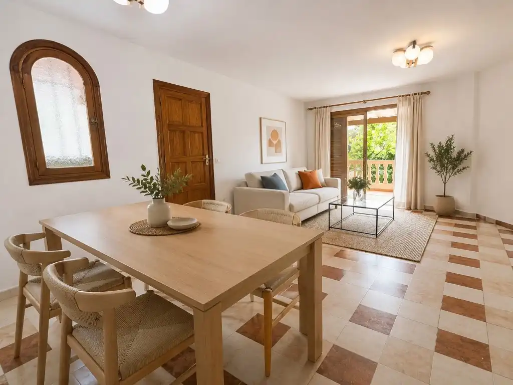 Sala d'estar de Apartament en venda en Andratx