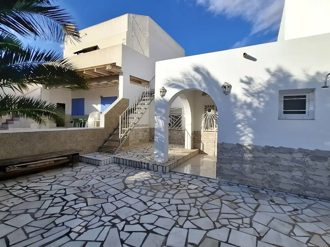 Vista exterior de Casa o xalet en venda en Mojácar amb Terrassa