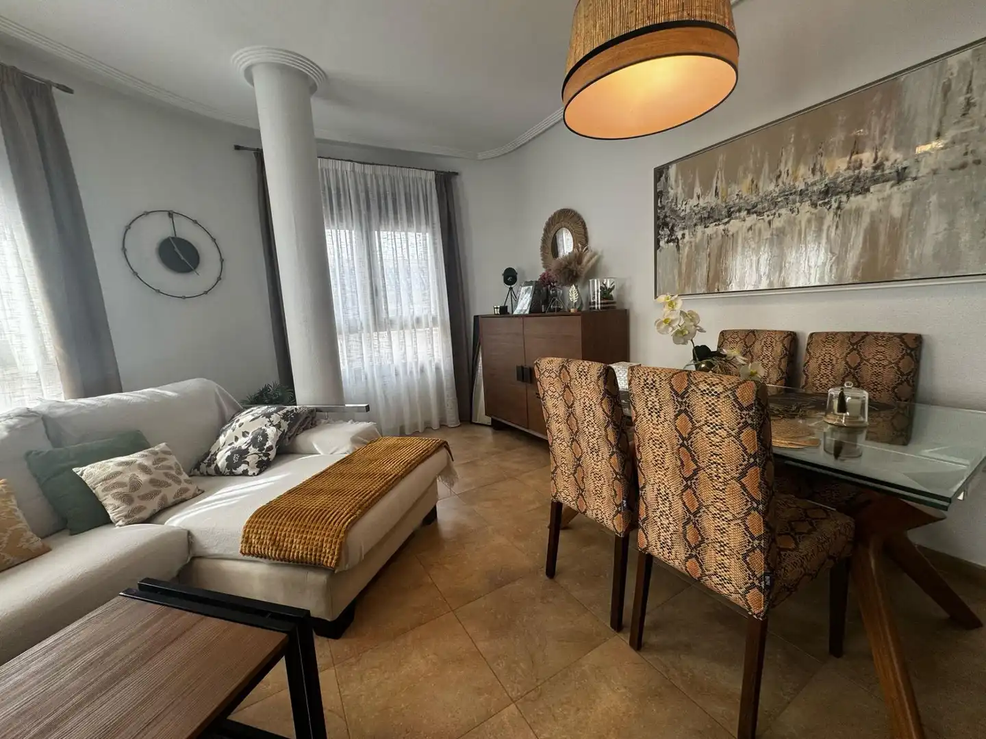 Sala d'estar de Apartament en venda en Almoradí amb Aire condicionat, Terrassa i Traster