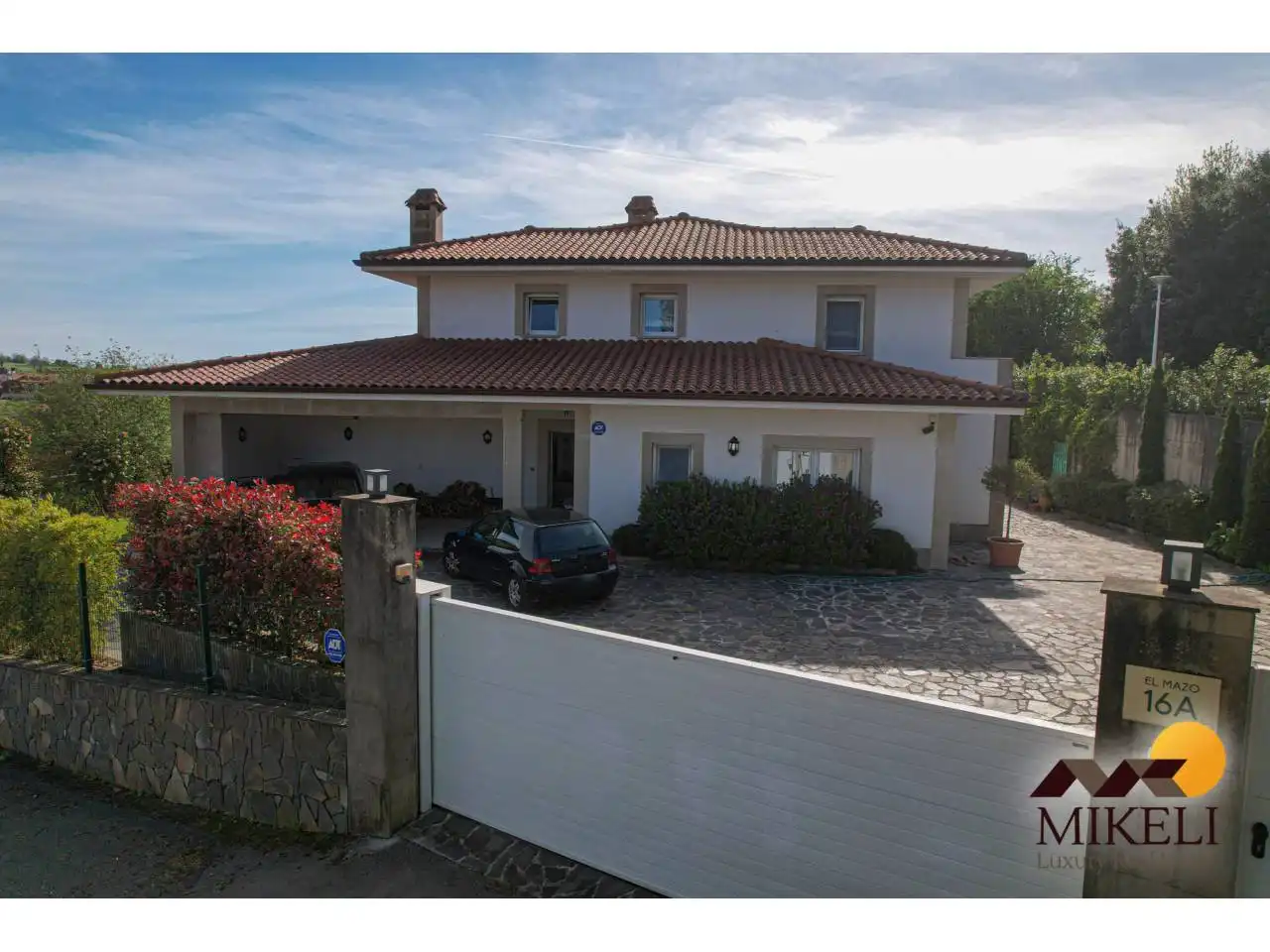 Vista exterior de Casa o chalet en venta en Meruelo con Calefacción, Jardín privado y Terraza