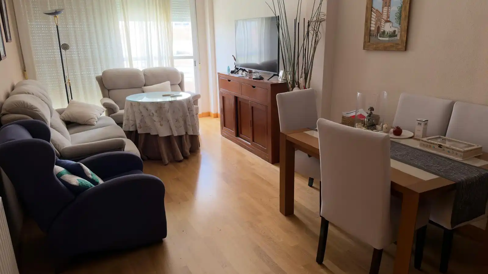 Sala d'estar de Pis de lloguer en Granada amb Aire condicionat, Calefacció i Moblat