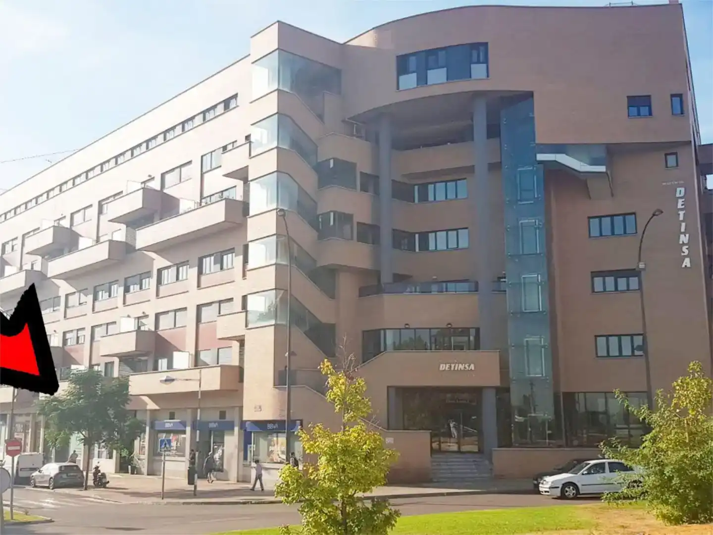 Außenansicht von Geschaftsraum zur Miete in Getafe mit Klimaanlage