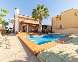 Piscina de Casa o xalet en venda en Roquetas de Mar amb Jardí privat, Piscina i Balcó