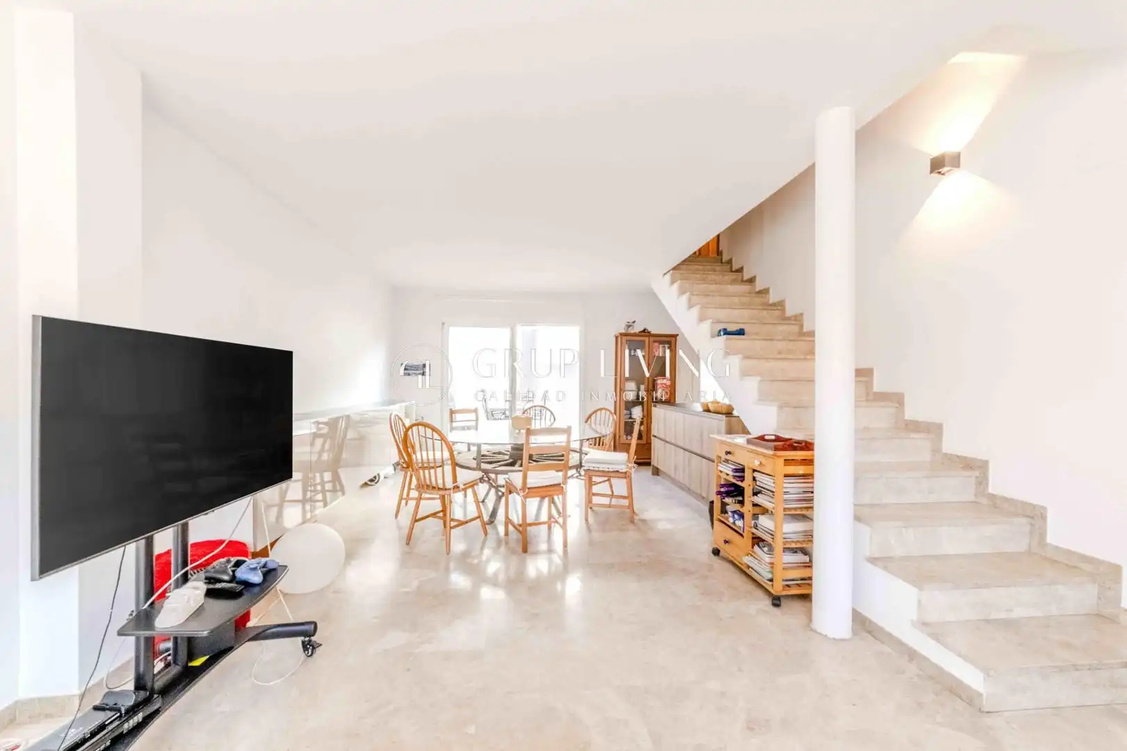 Sala de estar de Casa o chalet en venta en Sitges con Aire acondicionado, Calefacción y Jardín privado