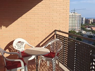 Mini appartamento con balcone in affitto a San Blas