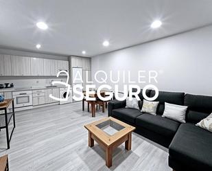 Living room of Flat to rent in  Madrid Capital  with Heating and Furnished