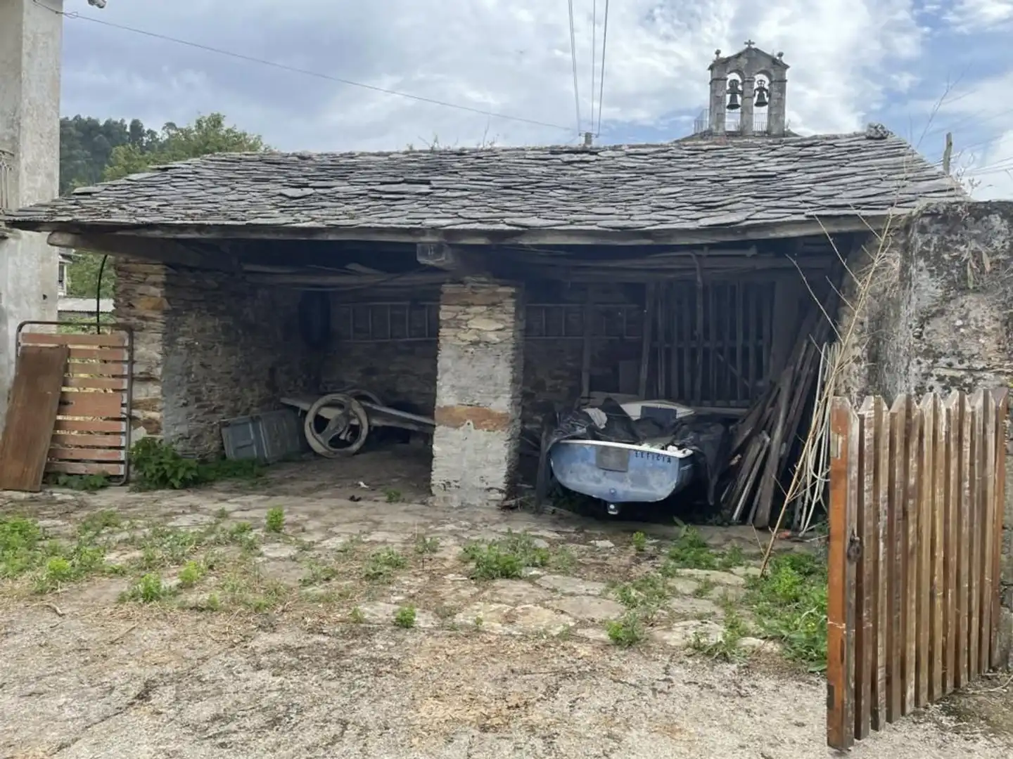 Vista exterior de Finca rústica en venta en Ortigueira con Jardín privado