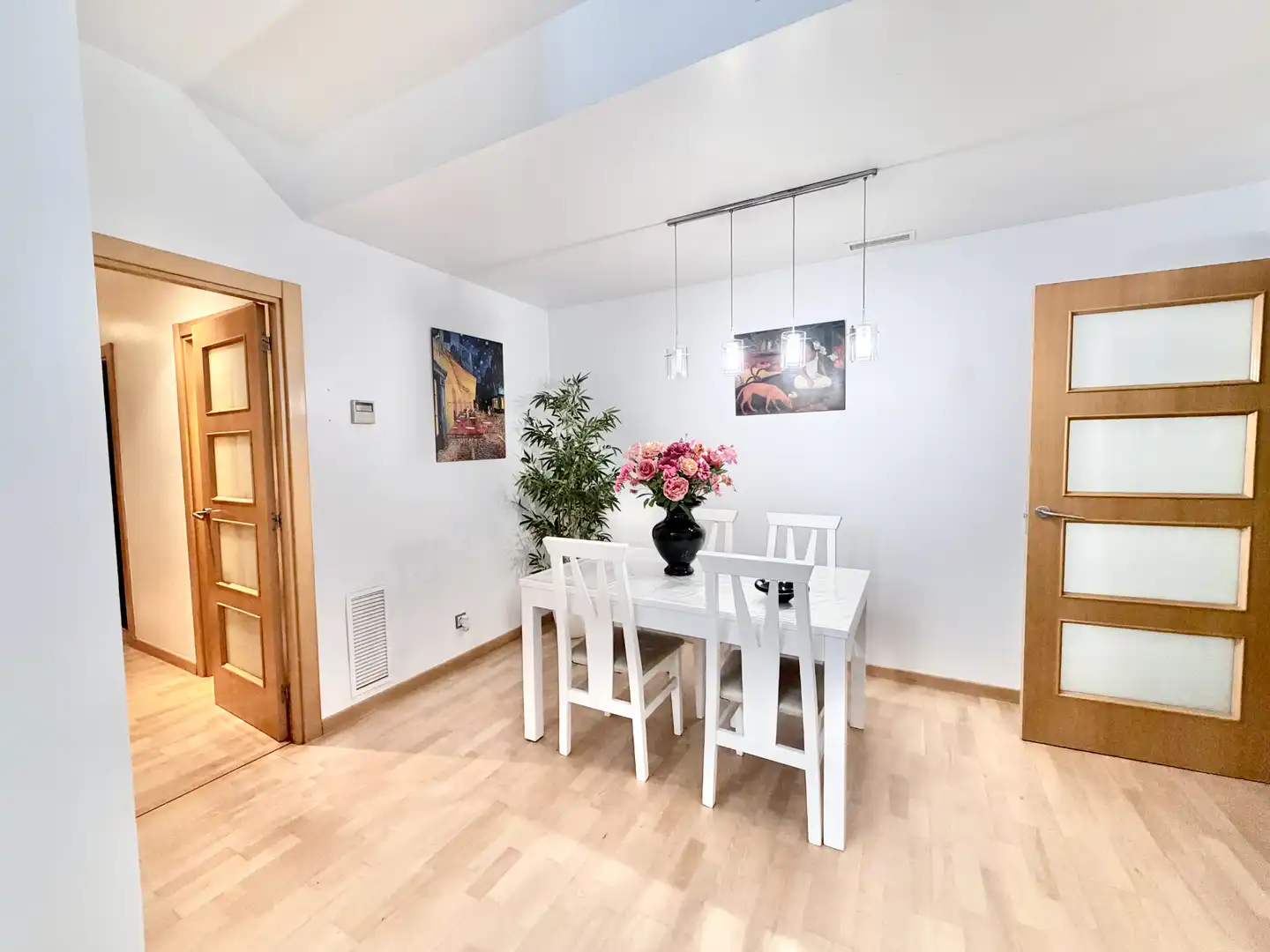 Dining room of Ground floor for sale in Badalona  with Air Conditioner, Heating and Private garden