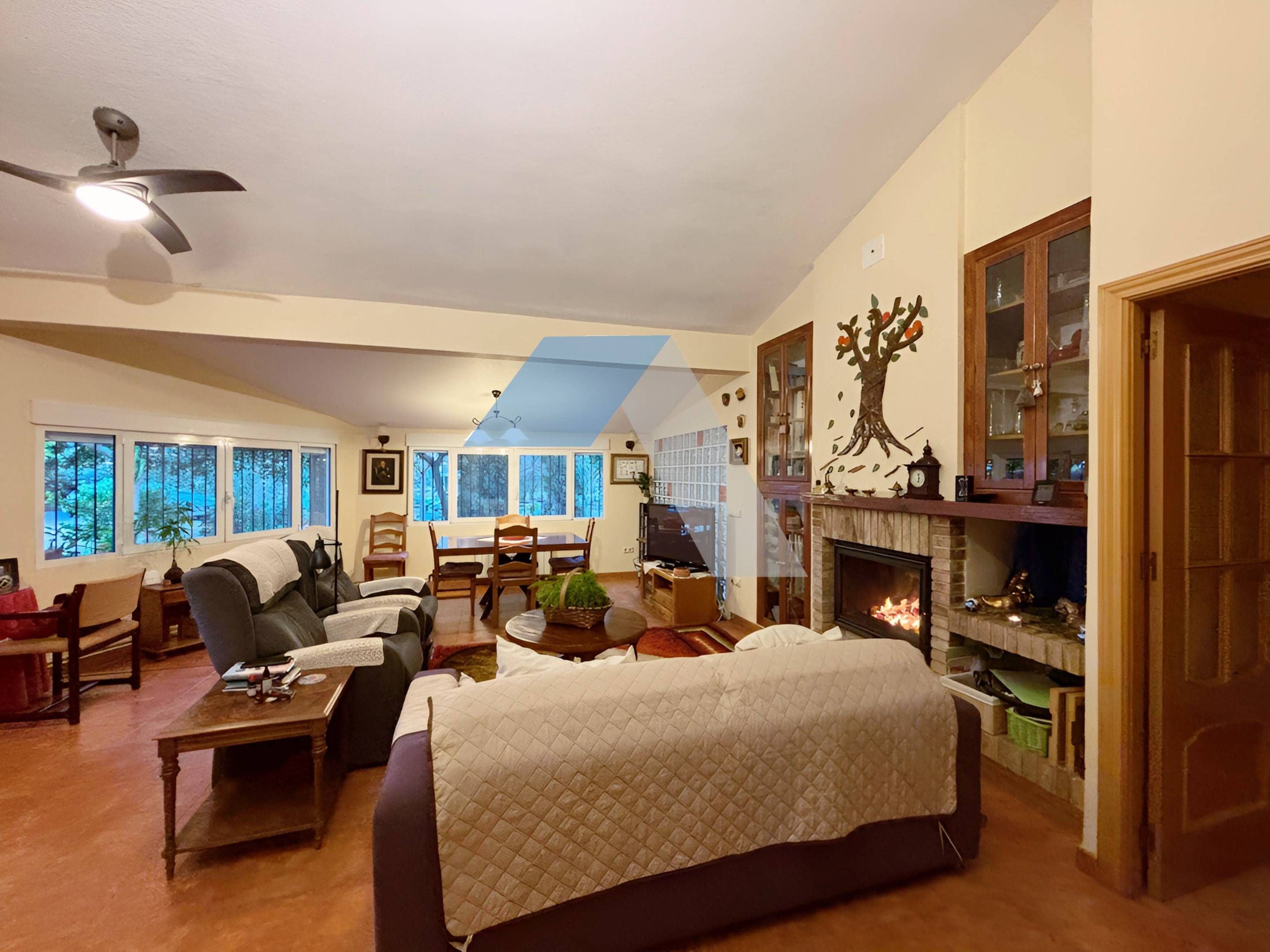 Living room of House or chalet for sale in San Vicente del Raspeig / Sant Vicent del Raspeig  with Air Conditioner, Heating and Private garden