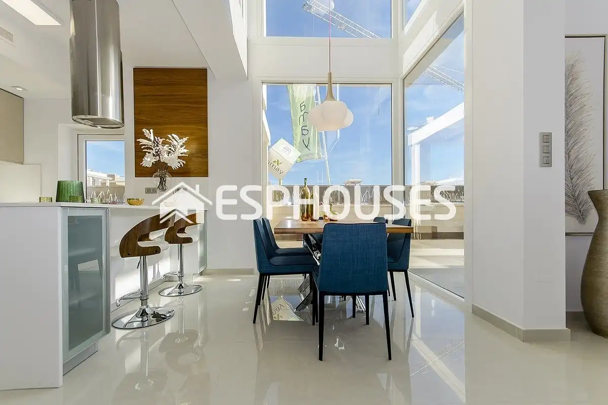 Dining room of Houses for sale in Vera  with Terrace, Swimming Pool and Balcony