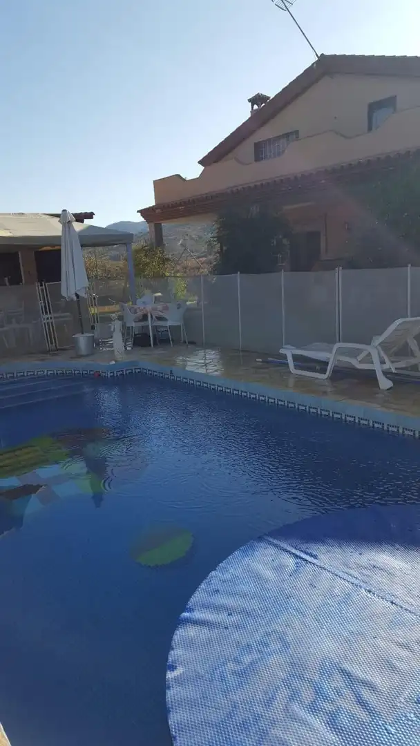 Swimming pool of Houses for sale in Guaro  with Air Conditioner, Private garden and Terrace
