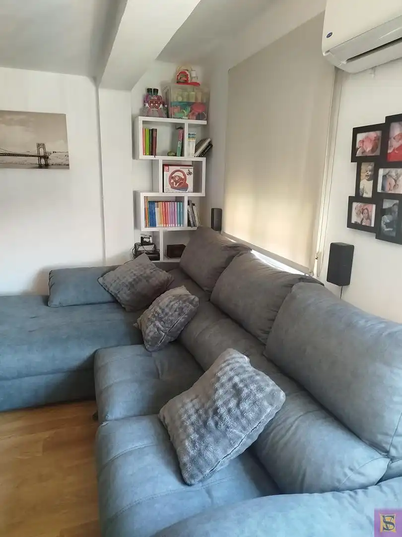 Sala de estar de Piso en venta en Mislata con Aire acondicionado y Parquet