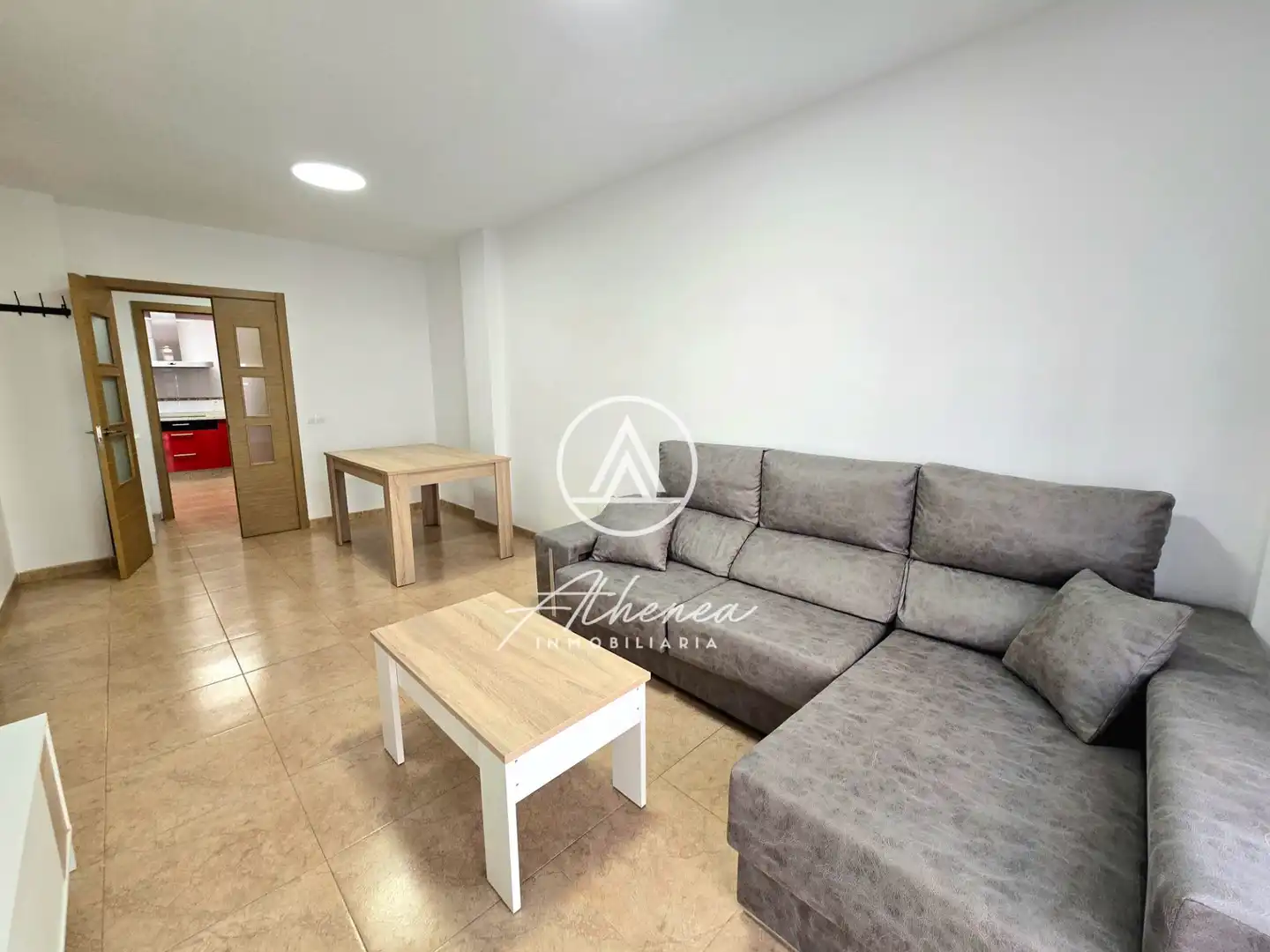 Sala de estar de Piso en venta en Roquetas de Mar con Amueblado, Horno y Microondas