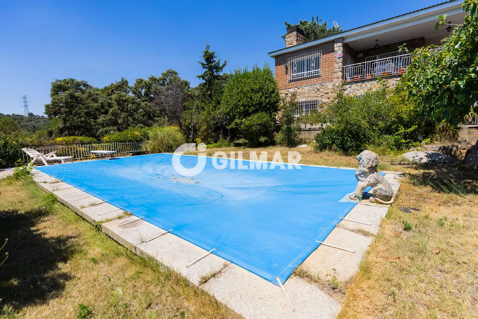 Piscina de Casa o xalet en venda en Hoyo de Manzanares amb Calefacció, Jardí privat i Piscina