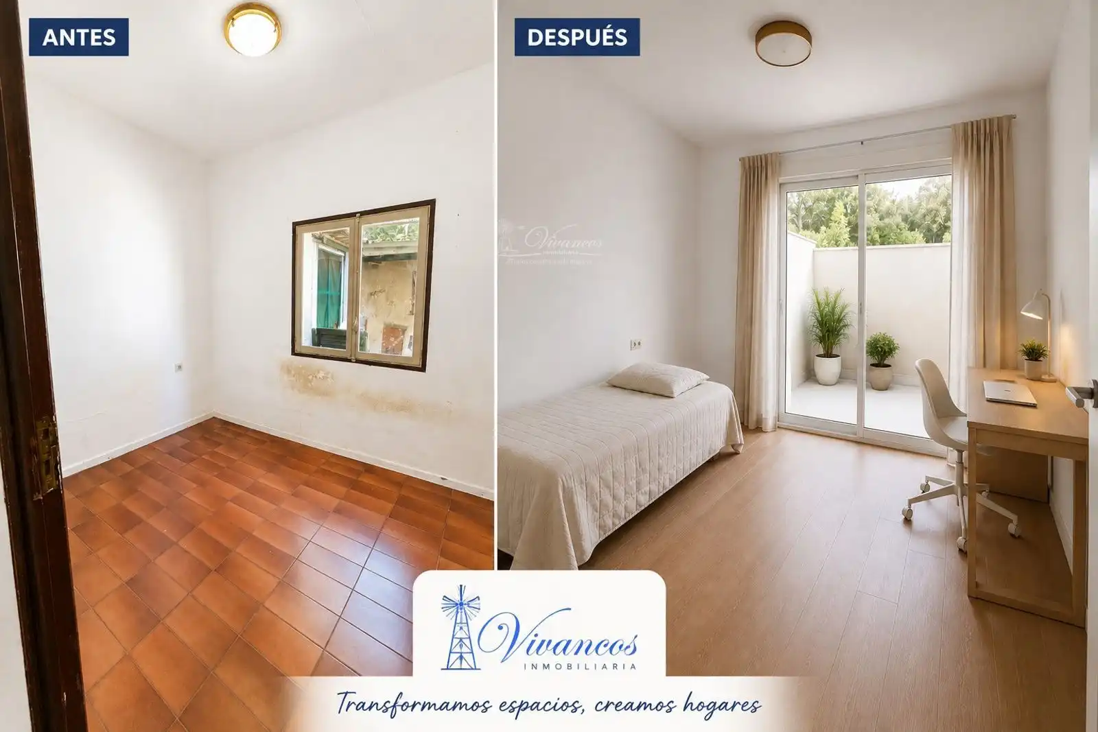 Dormitori de Casa adosada en venda en  Palma de Mallorca amb Aire condicionat, Jardí privat i Terrassa