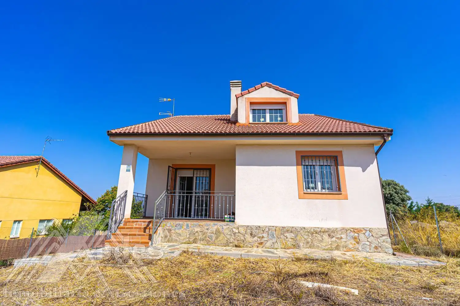 Vista exterior de Casa o chalet en venta en Zarzuela del Monte con Calefacción, Jardín privado y Terraza