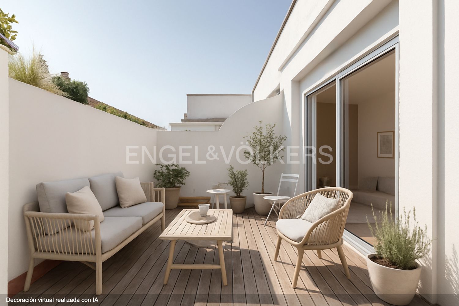 Terrace of Attic for sale in  Madrid Capital  with Air Conditioner, Heating and Terrace