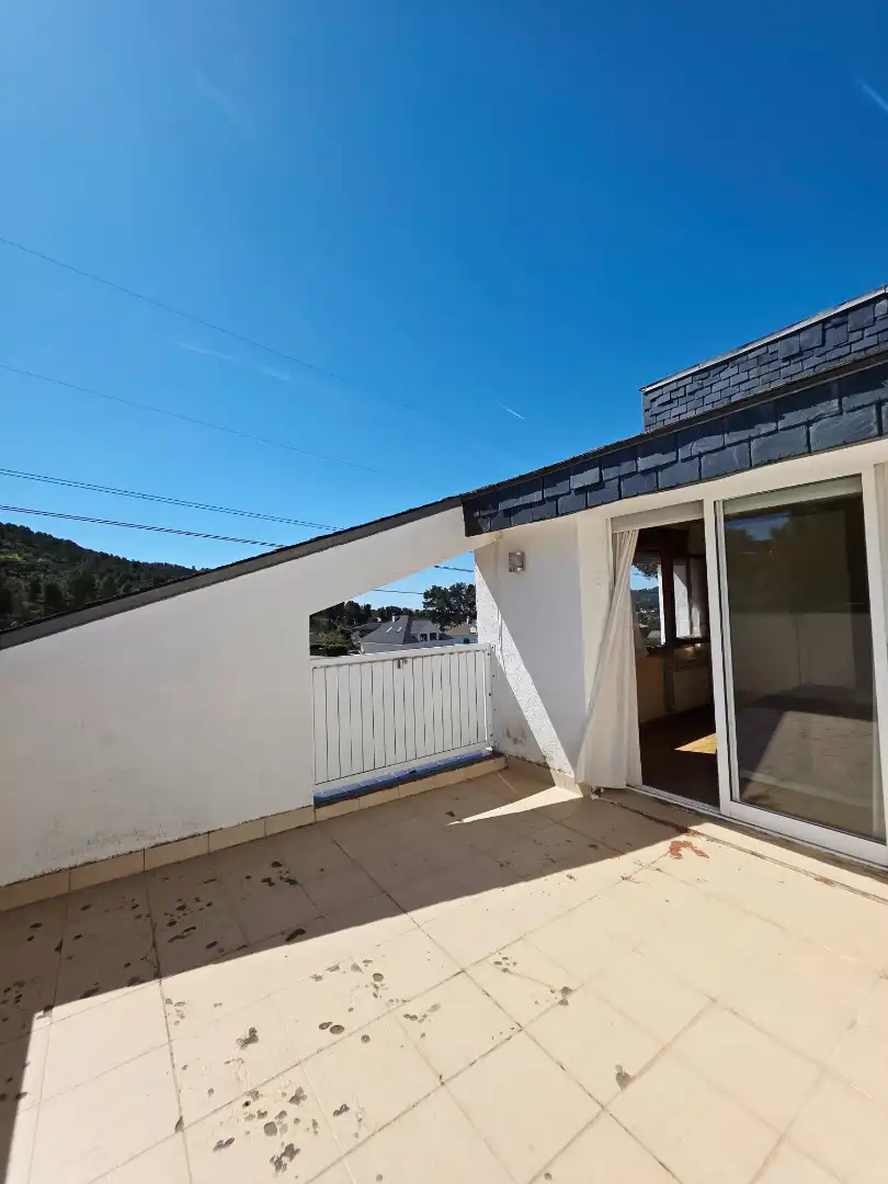Terrassa de Casa o xalet en venda en Vallirana amb Aire condicionat, Calefacció i Jardí privat