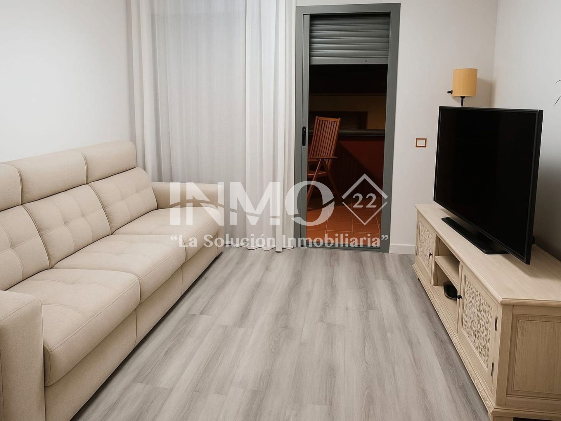 Sala d'estar de Apartament en venda en Mont-roig del Camp amb Calefacció, Terrassa i Forn