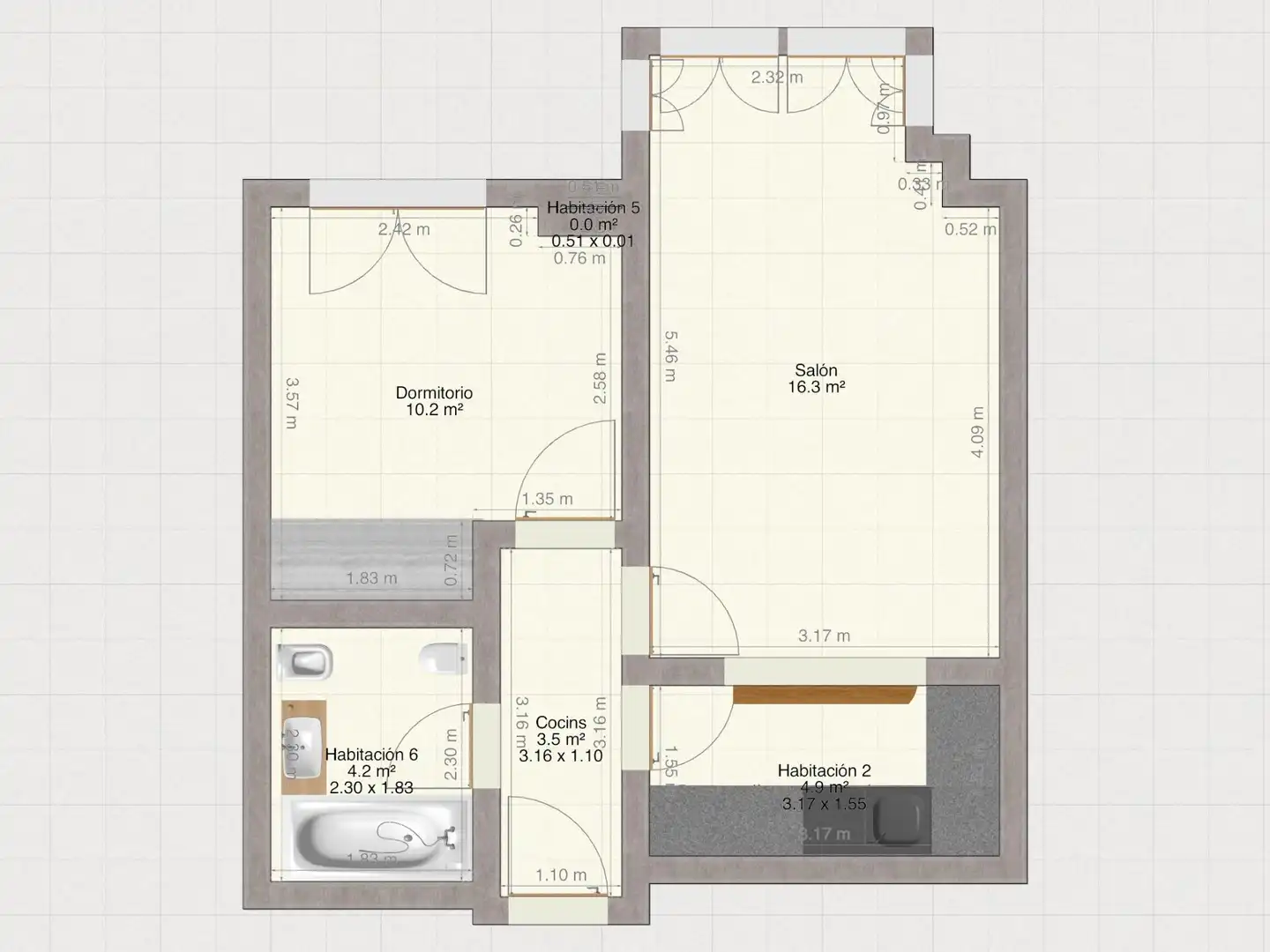 Apartamento de alquiler en Madrid, Madrid