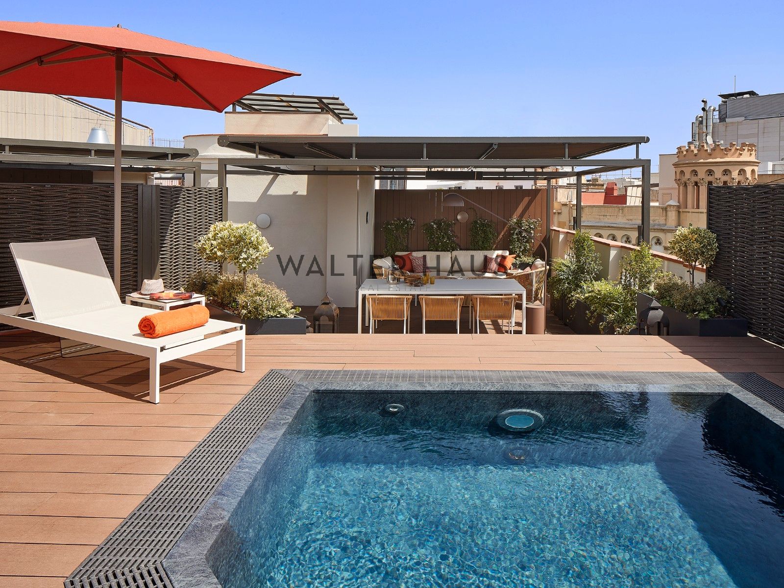Terrace of Duplex for sale in  Barcelona Capital  with Air Conditioner, Heating and Terrace