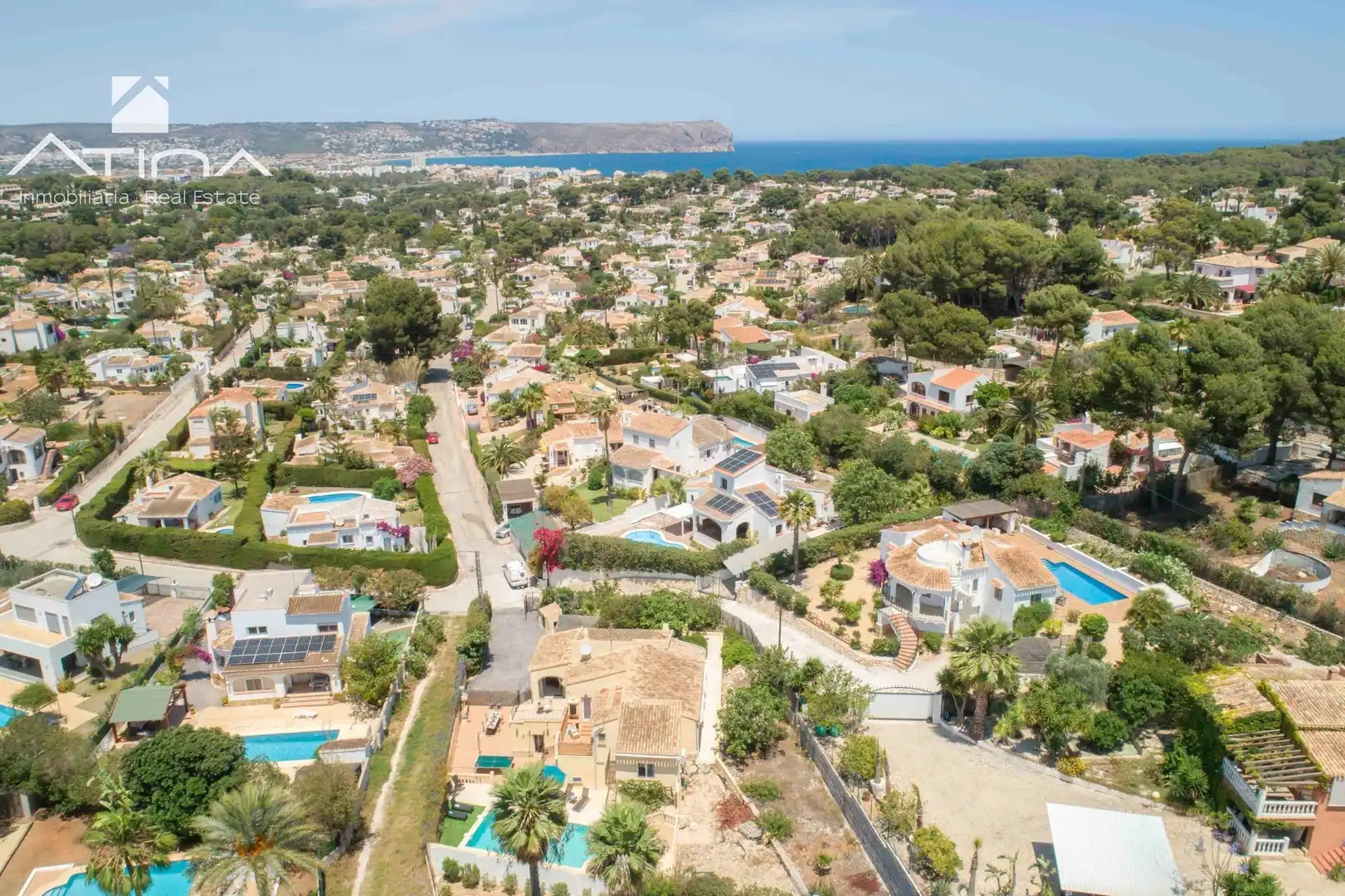 Exterior view of Houses for sale in Jávea / Xàbia  with Air Conditioner, Private garden and Terrace